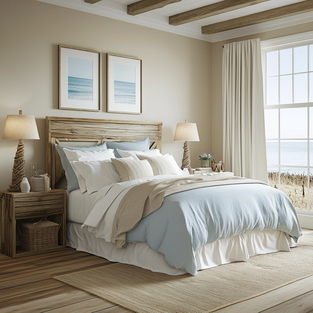 farmhouse rustic bedroom 42