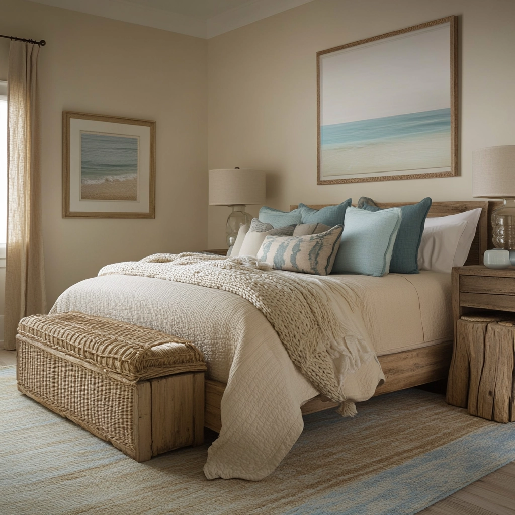 farmhouse rustic bedroom 44