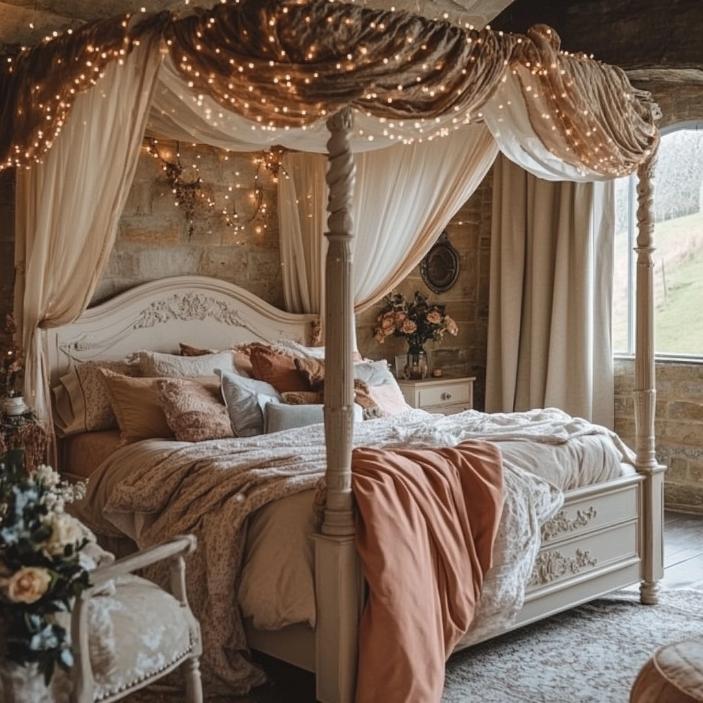 farmhouse rustic bedroom 58