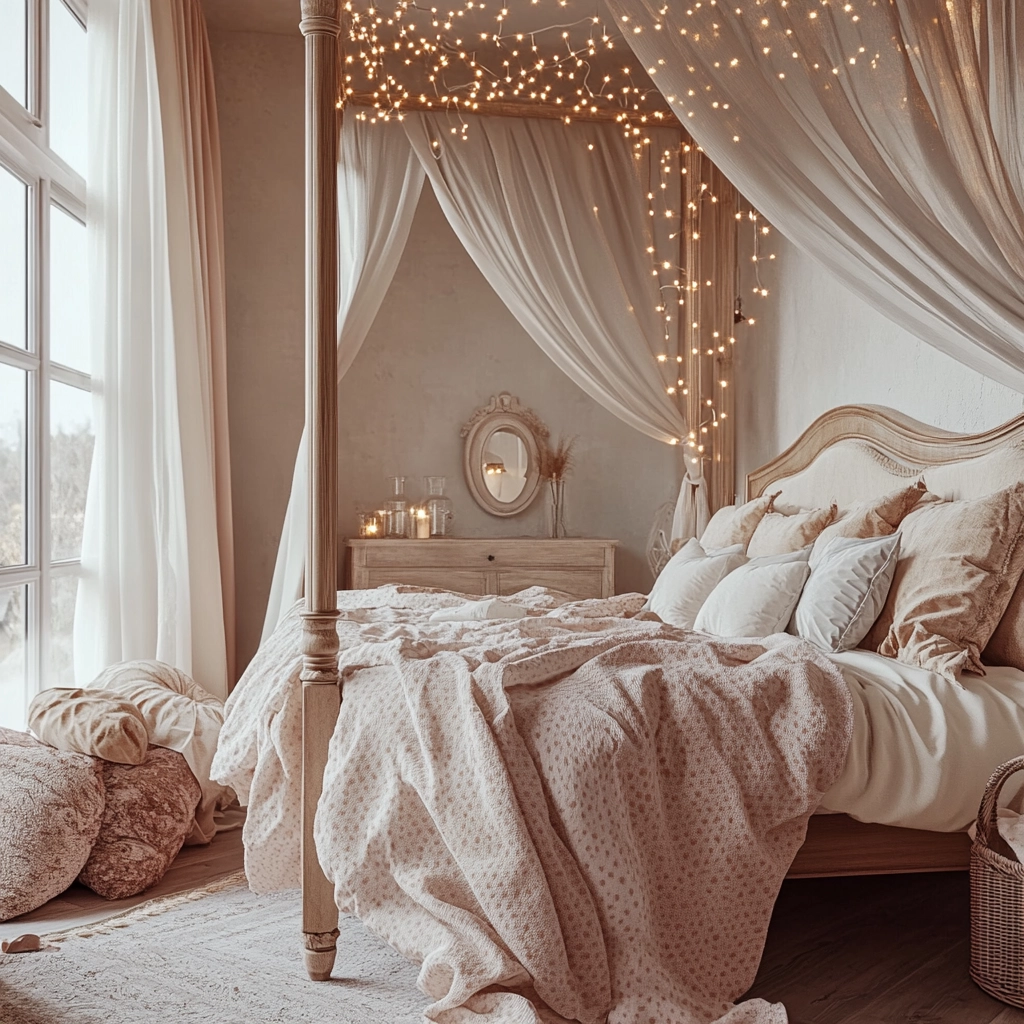 farmhouse rustic bedroom 59
