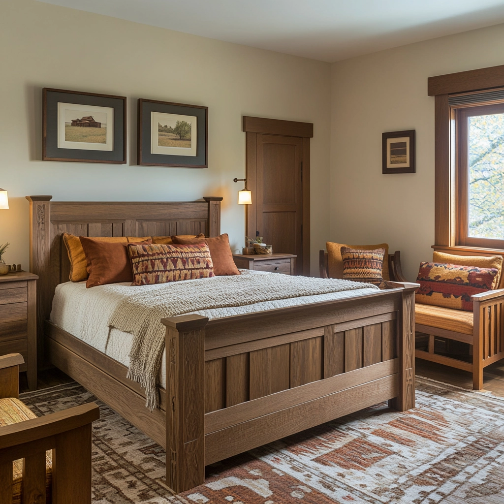 farmhouse rustic bedroom 66