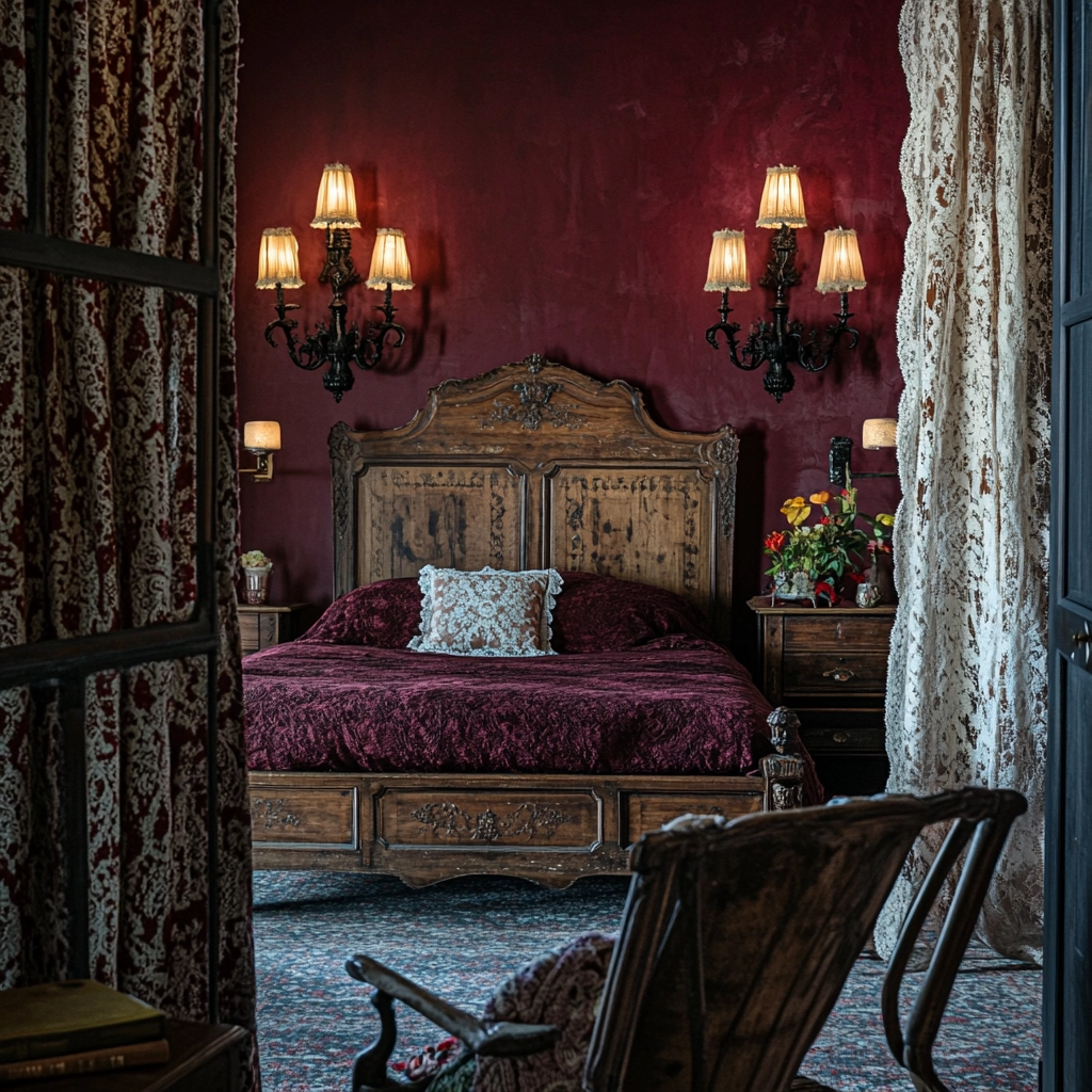 farmhouse sconces bedroom 22