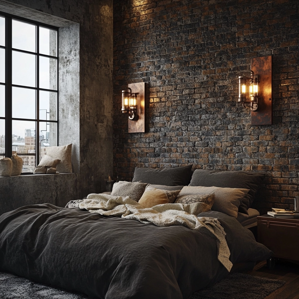 farmhouse sconces bedroom 29
