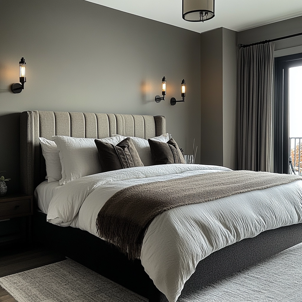 farmhouse sconces bedroom 62