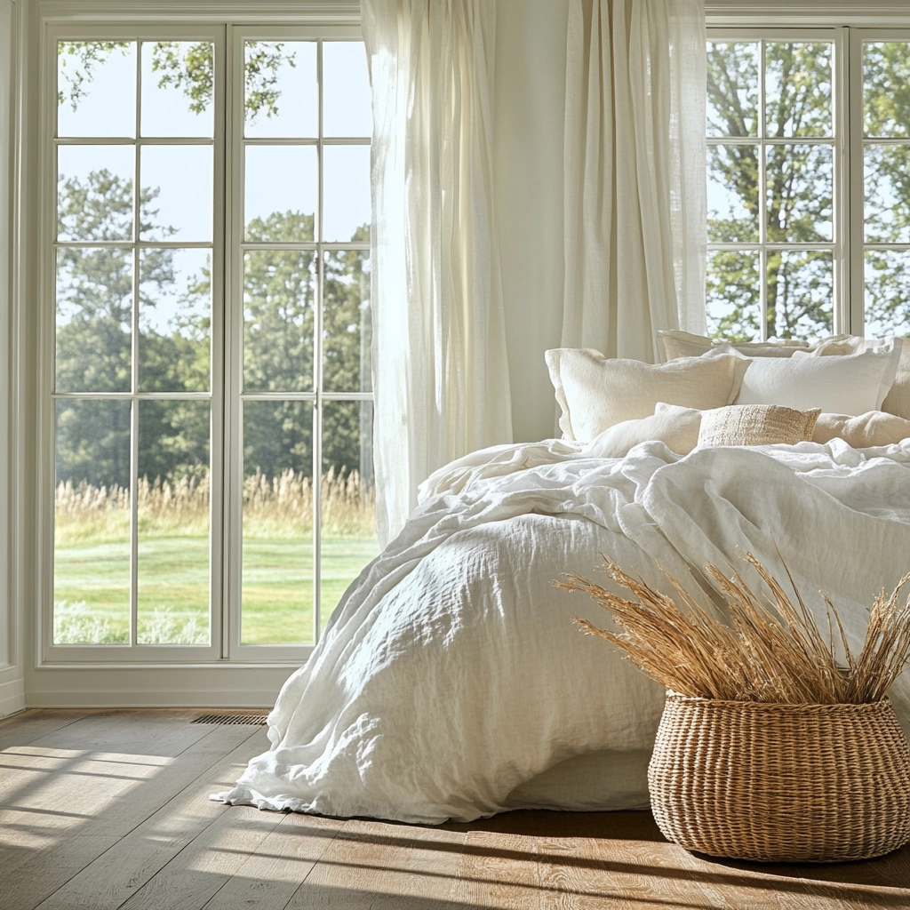farmhouse shabby chic bedroom 15