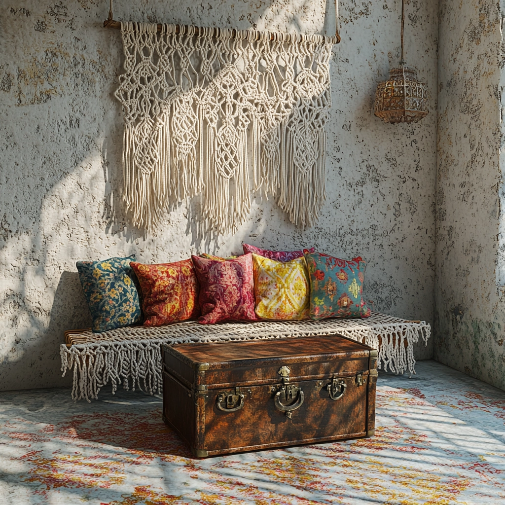 farmhouse shabby chic bedroom 18