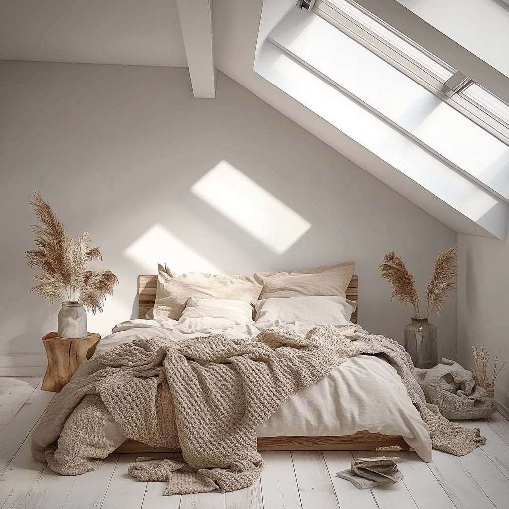 farmhouse shabby chic bedroom 26