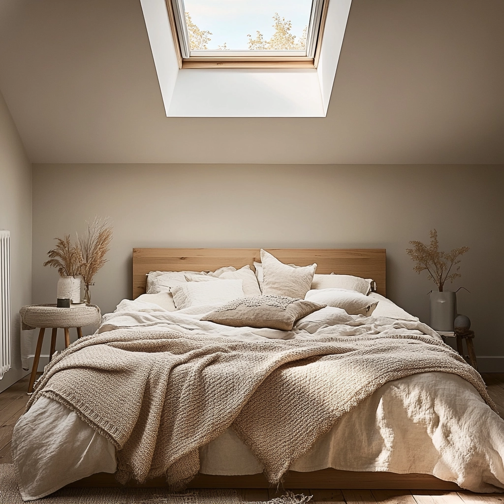 farmhouse shabby chic bedroom 28