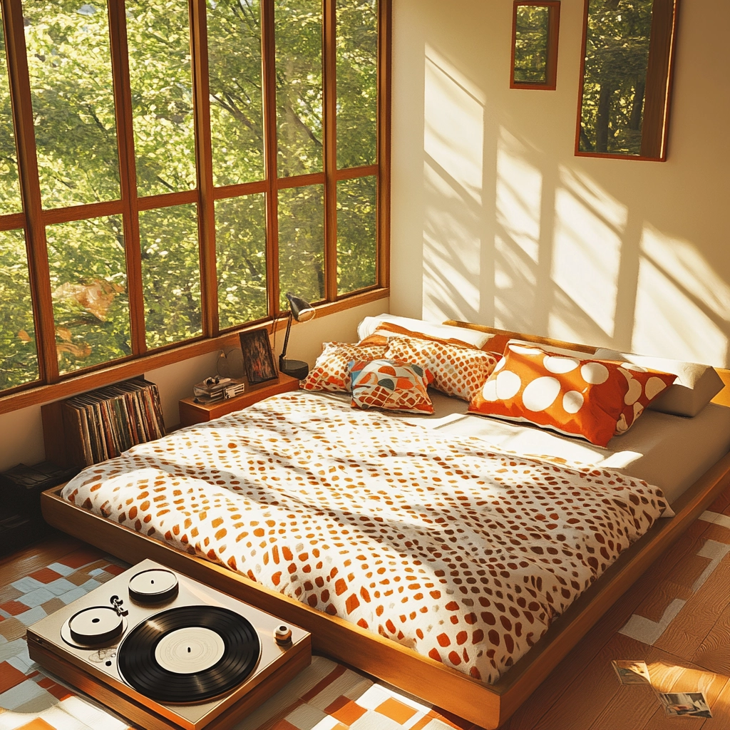 farmhouse shabby chic bedroom 34