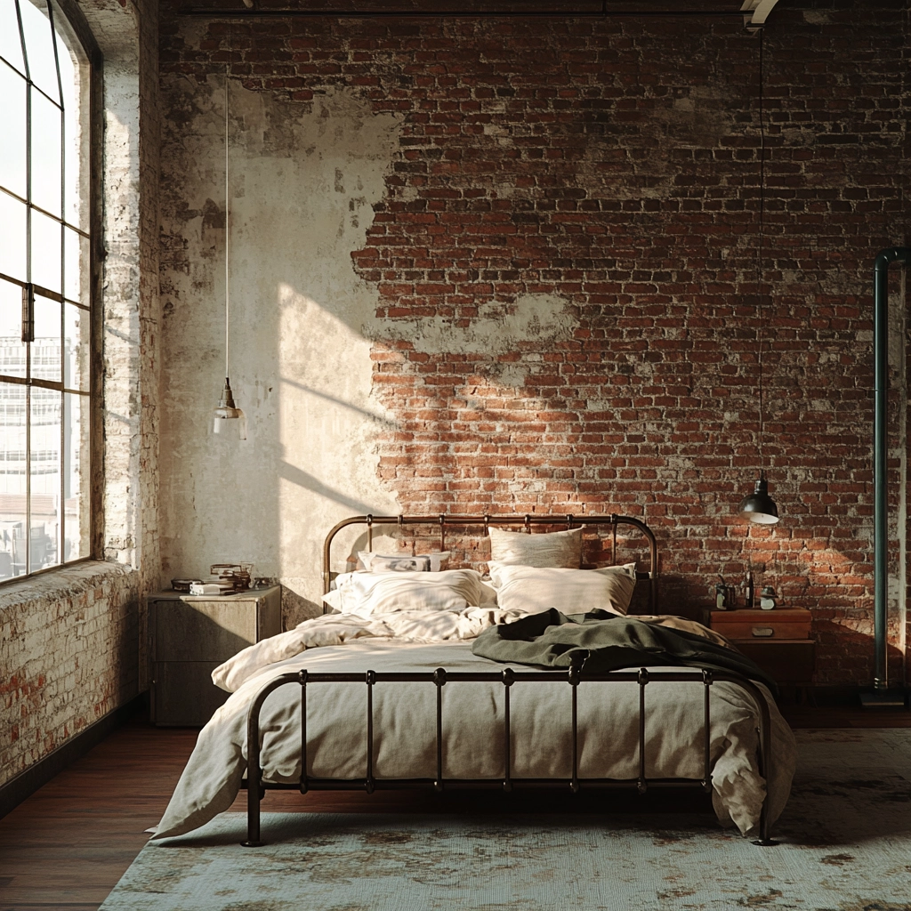 farmhouse shabby chic bedroom 40