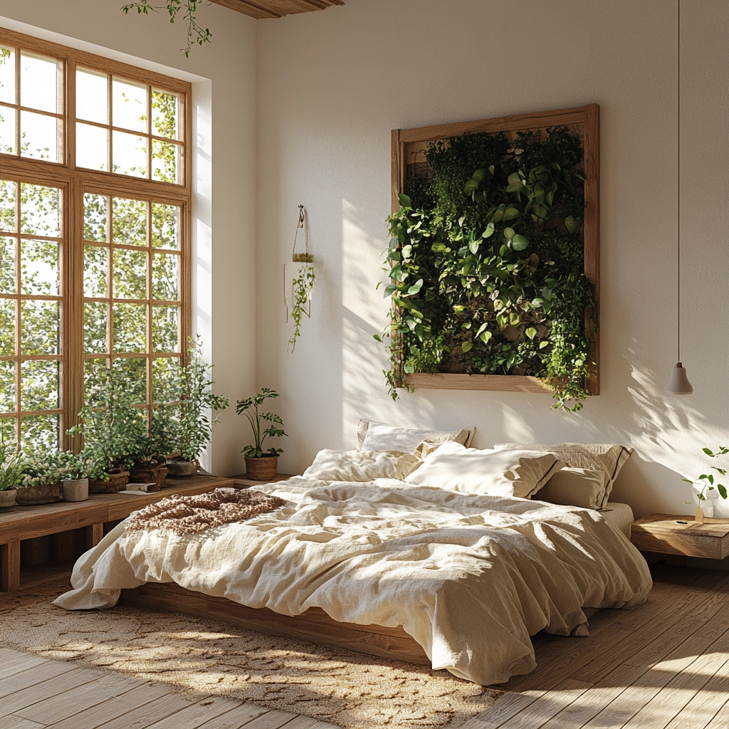farmhouse shabby chic bedroom 68