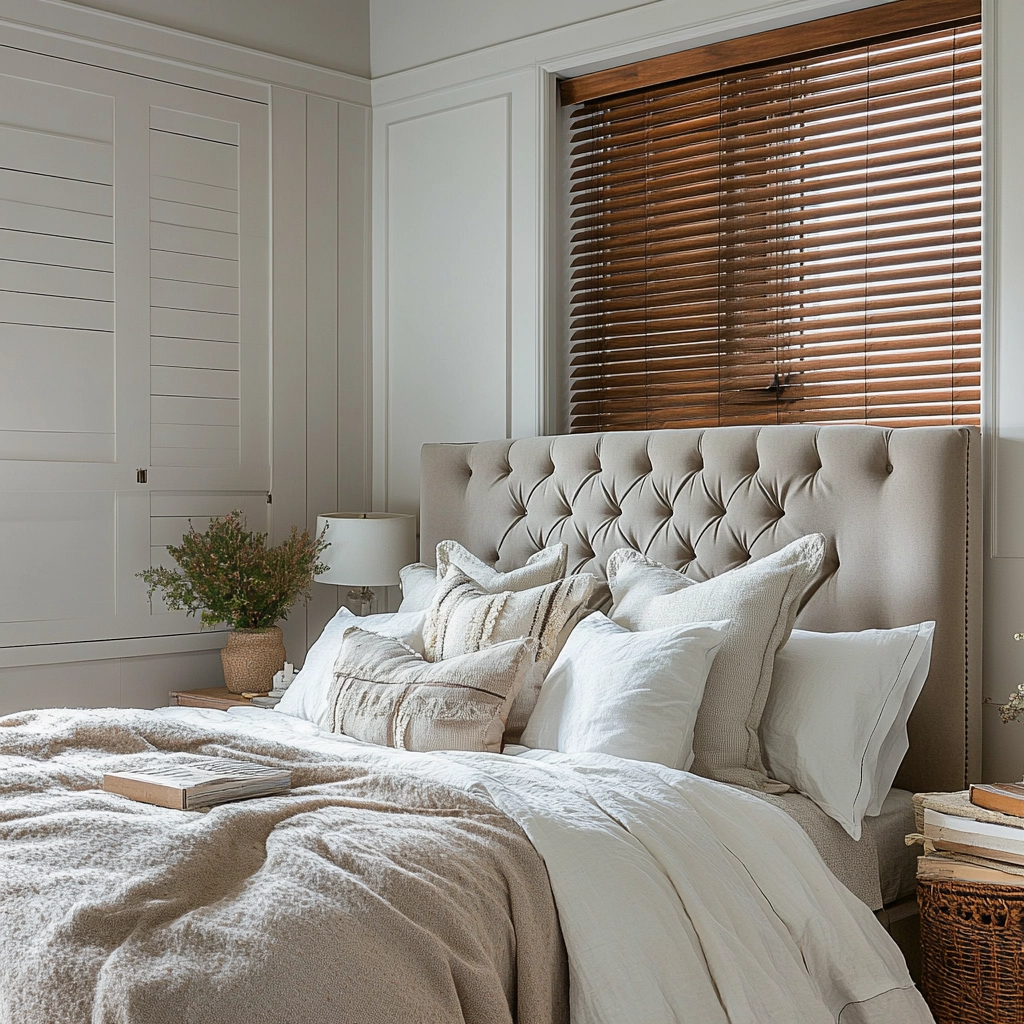 farmhouse small bedroom ideas 35
