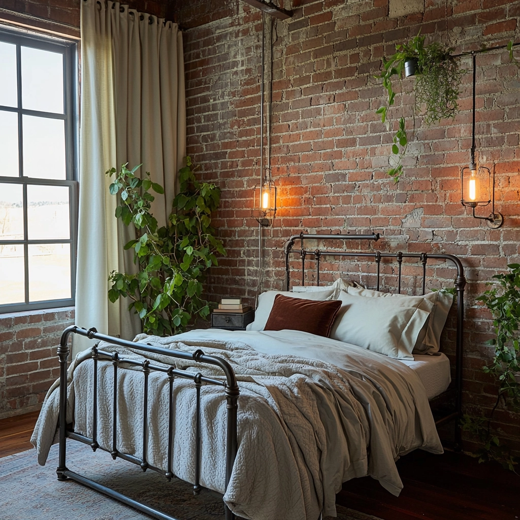 farmhouse small bedroom ideas 38