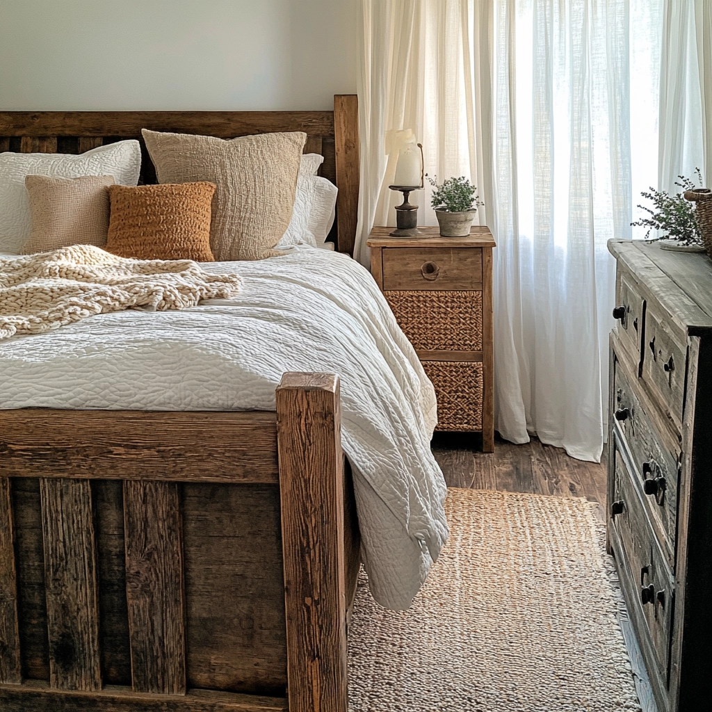 farmhouse small bedroom ideas 4
