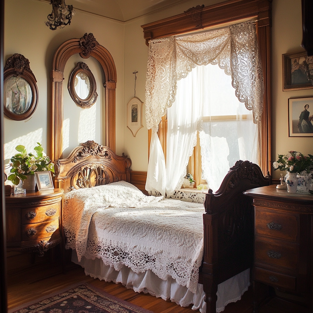 farmhouse small bedroom ideas 45