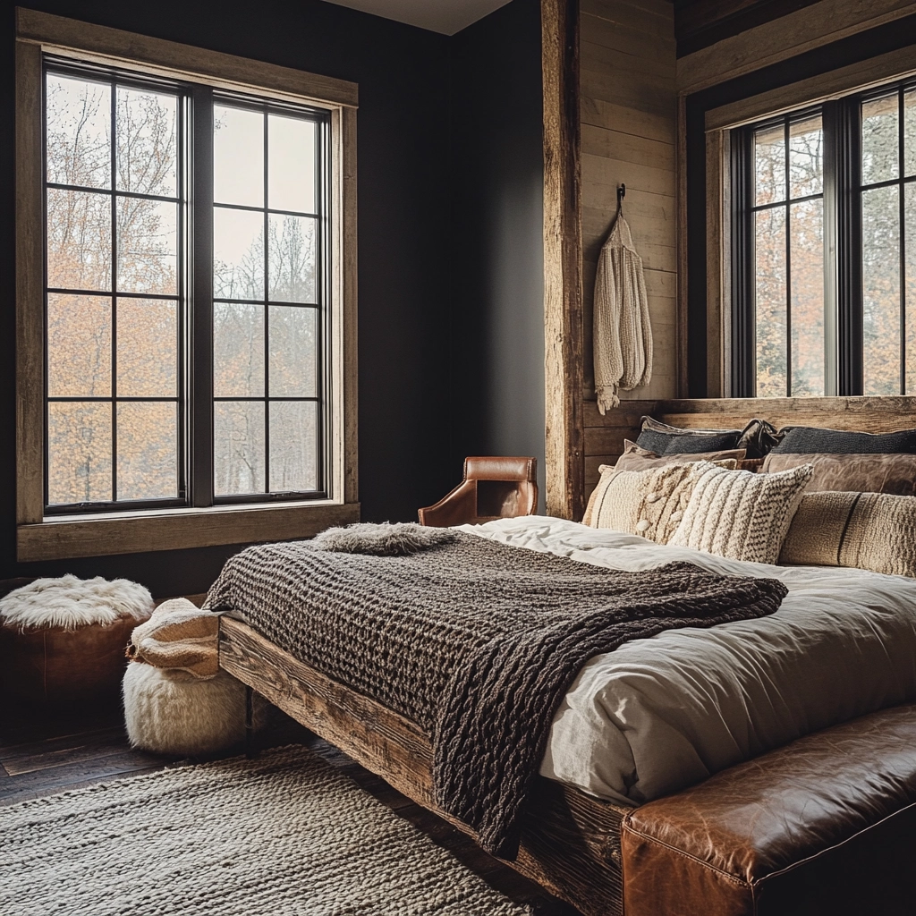 farmhouse small bedroom ideas 51