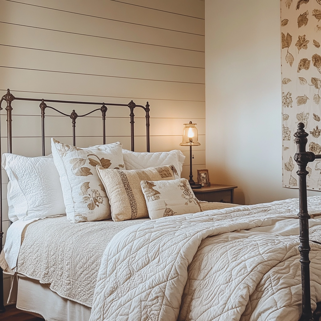 farmhouse small bedroom ideas 6