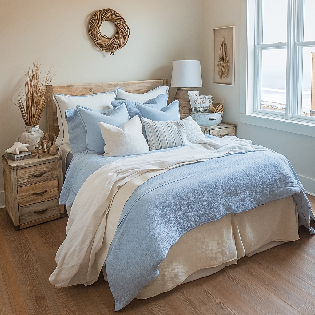 farmhouse small bedroom ideas 62