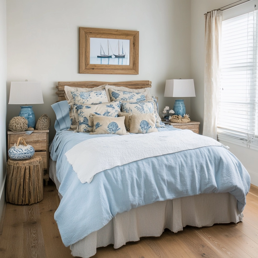 farmhouse small bedroom ideas 63
