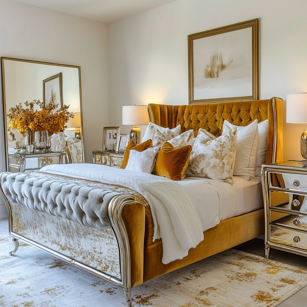 farmhouse small bedroom ideas 67