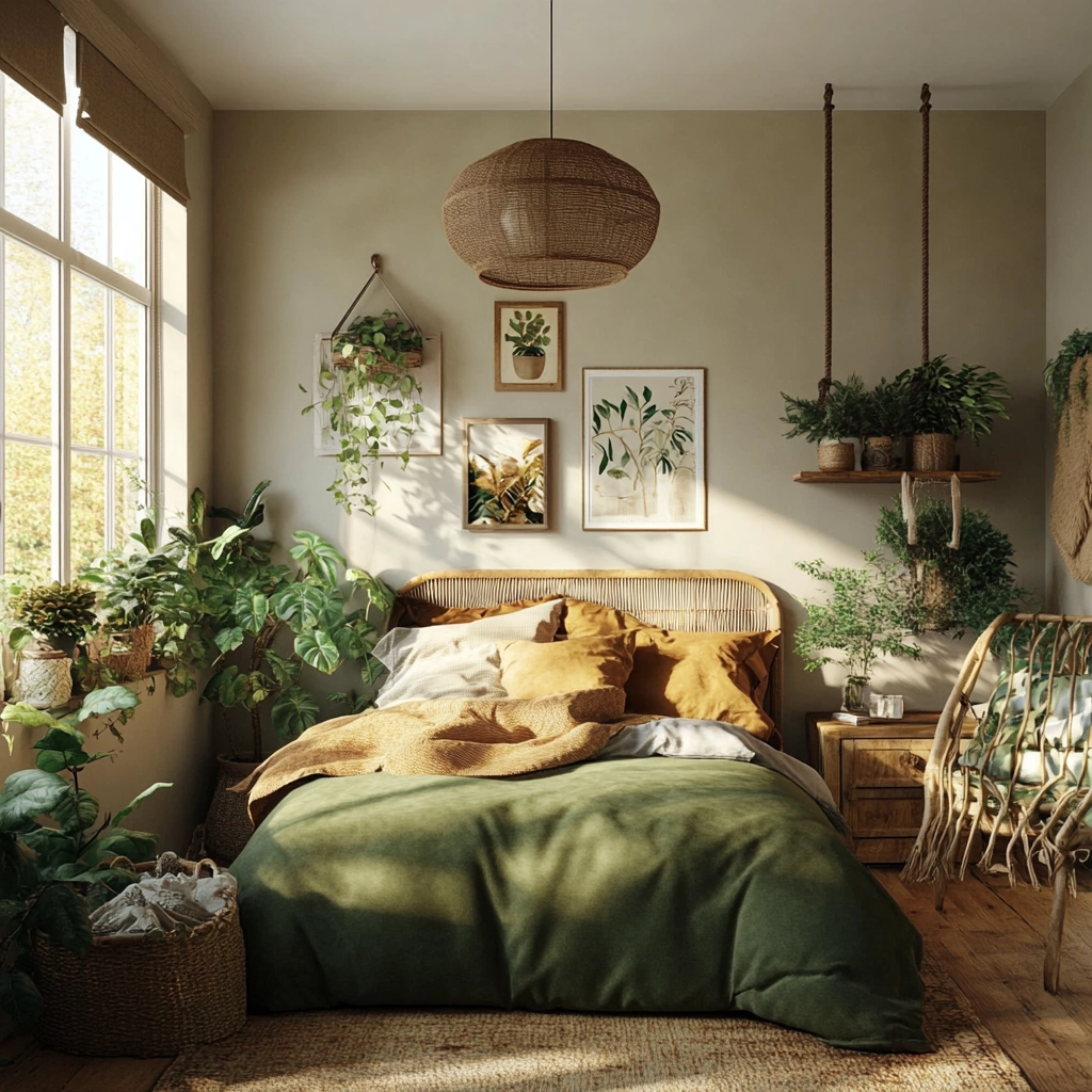 farmhouse small bedroom ideas 71