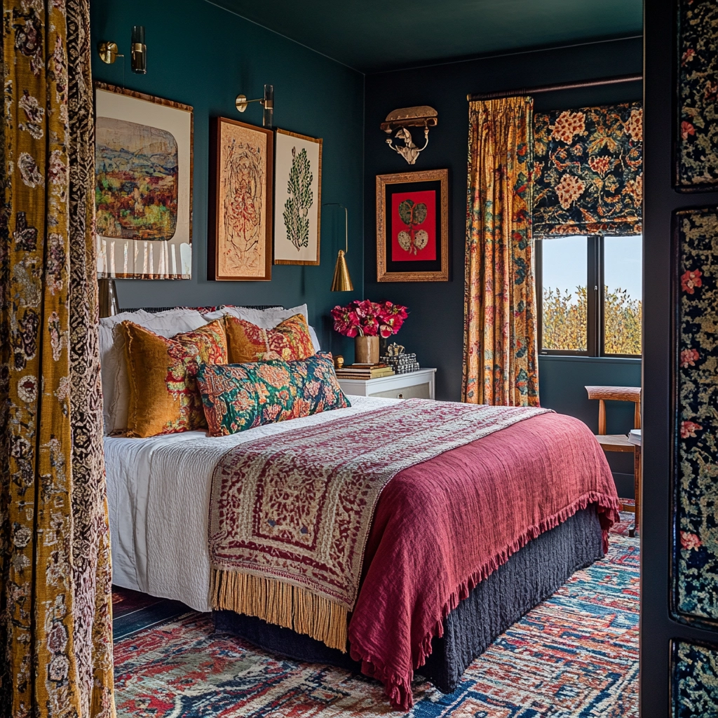farmhouse small bedroom ideas 73