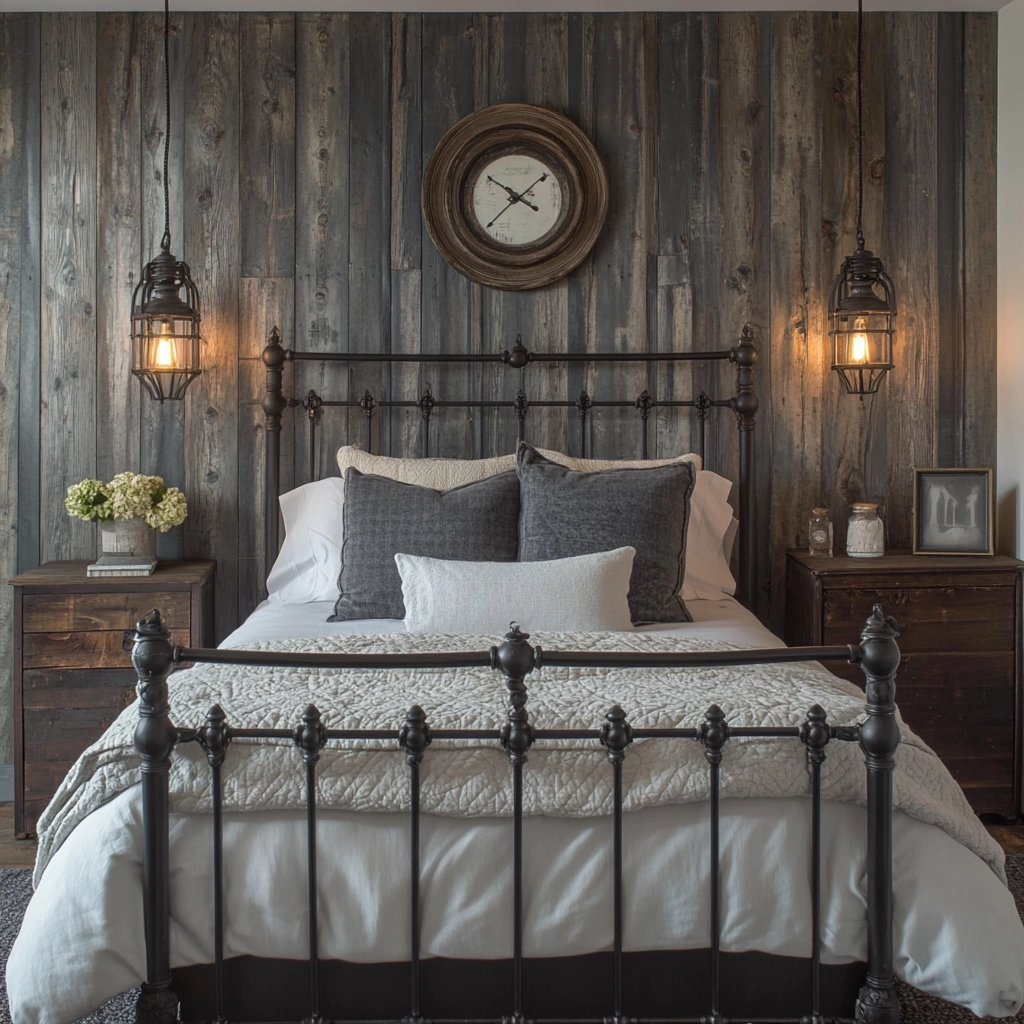 farmhouse spare bedroom ideas 37