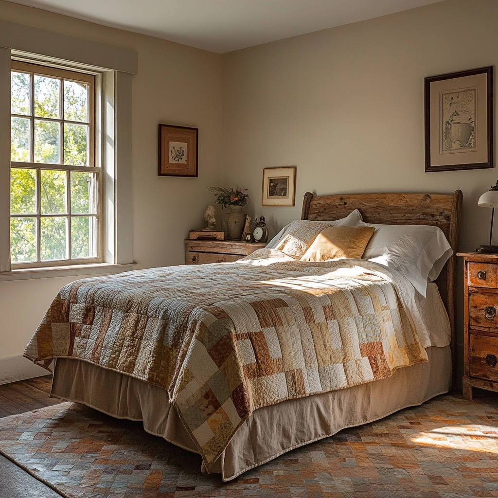farmhouse spare bedroom ideas 57