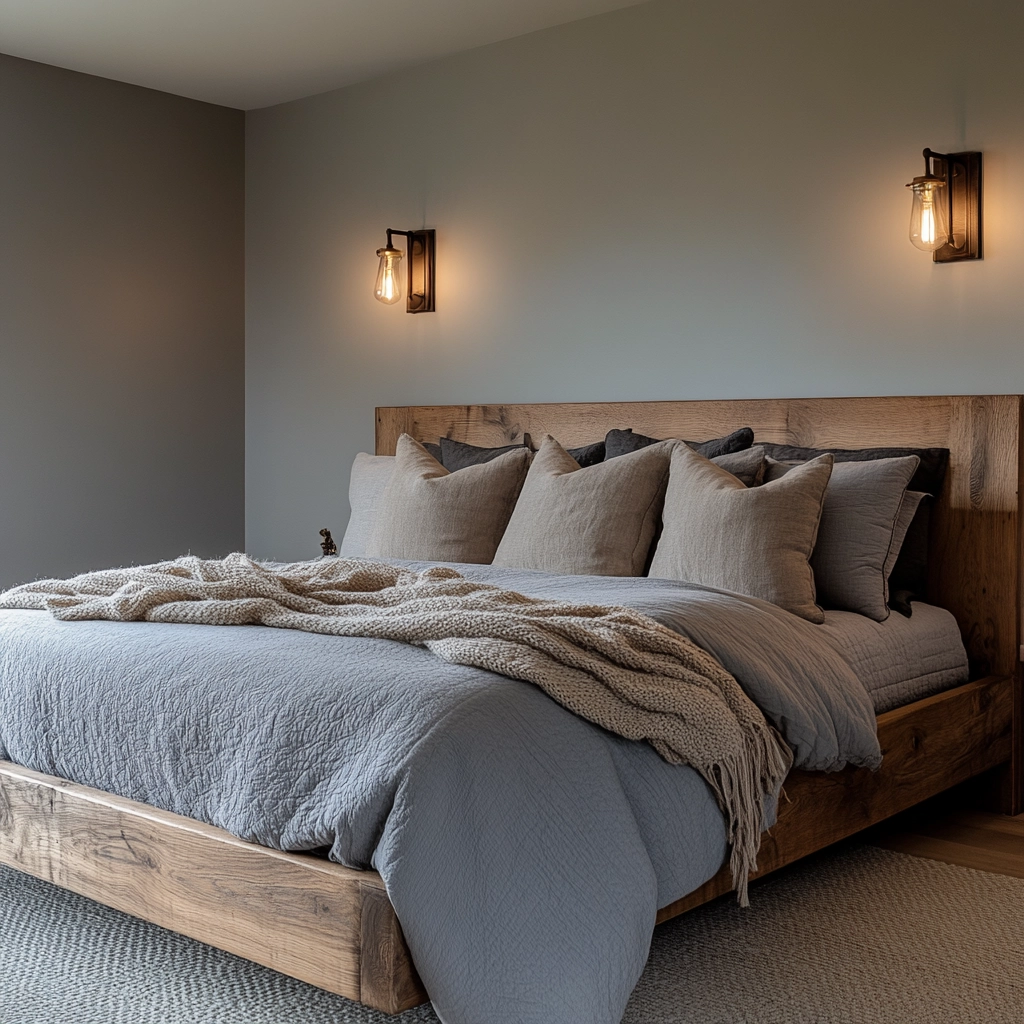 farmhouse spare bedroom ideas 74