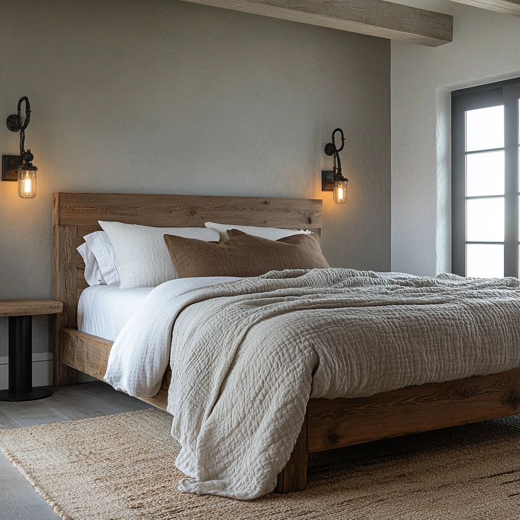 farmhouse spare bedroom ideas 75