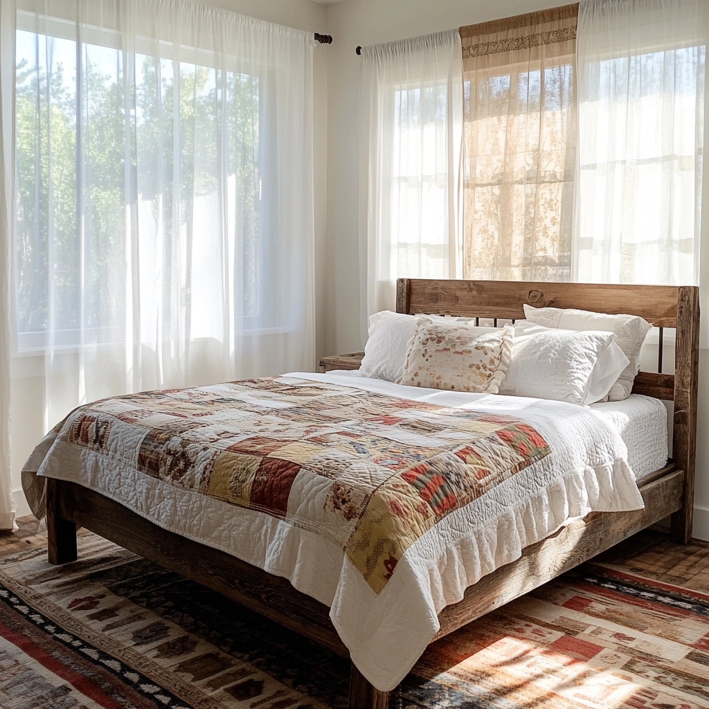 farmhouse style bedroom 1