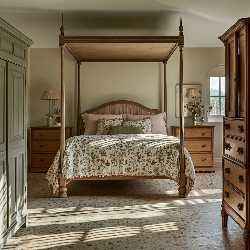 farmhouse style bedroom 12