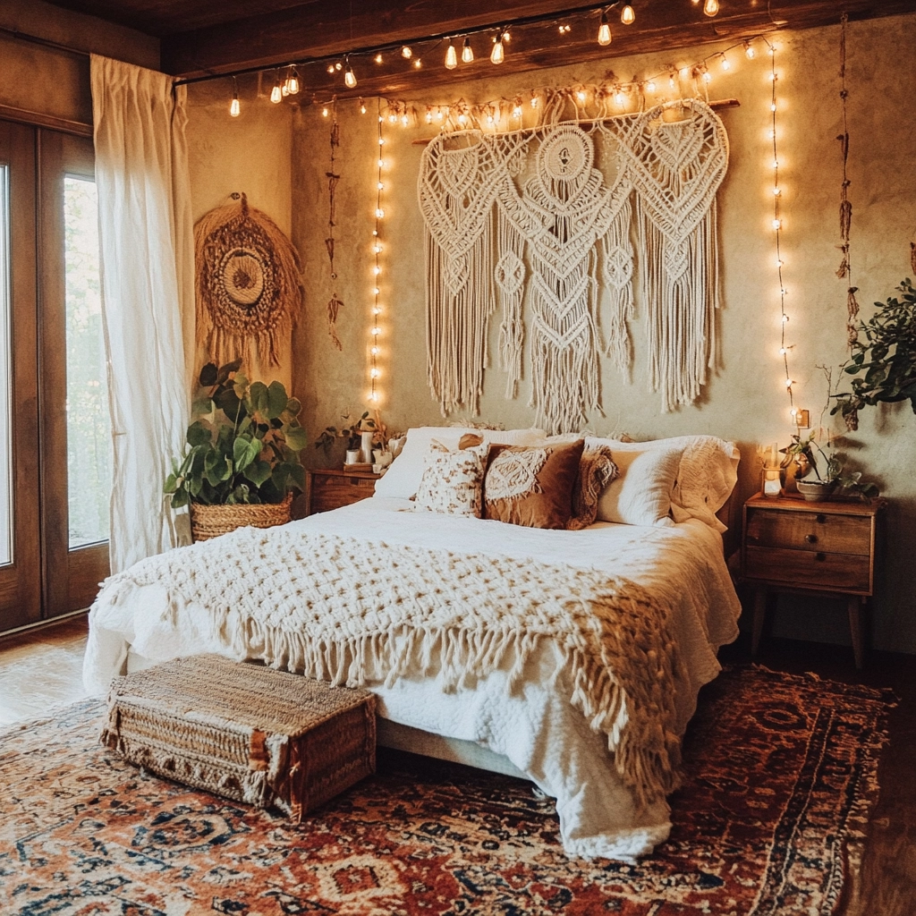 farmhouse style bedroom 17