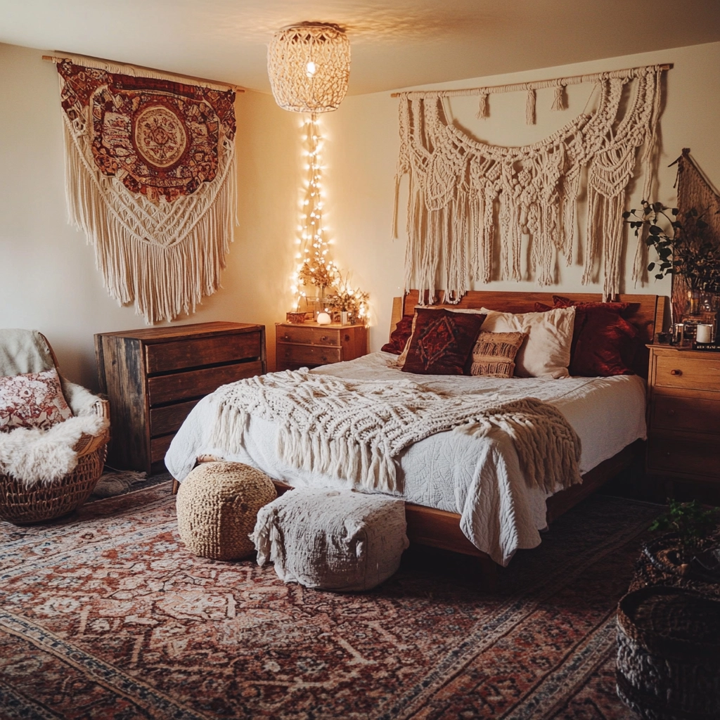 farmhouse style bedroom 19