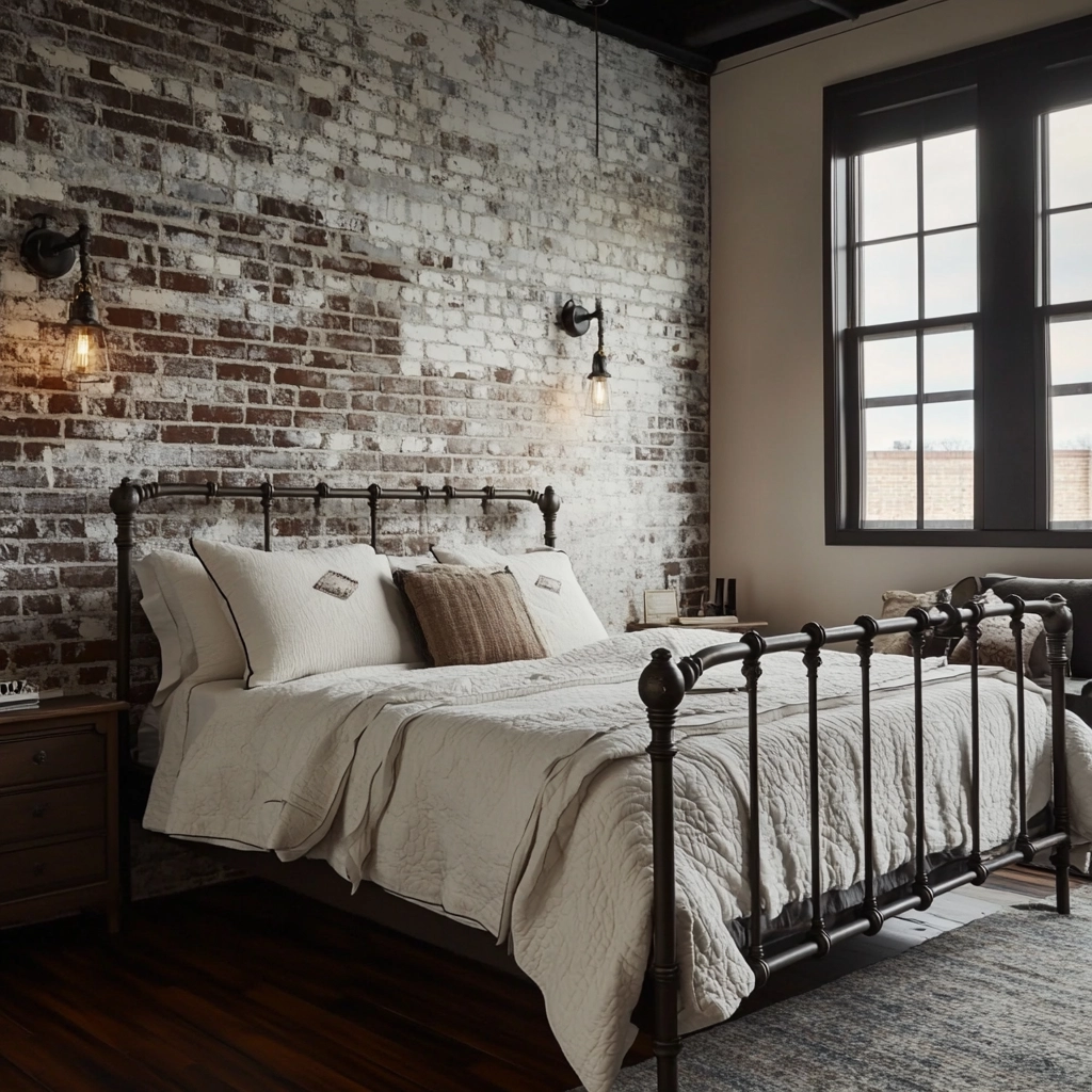 farmhouse style bedroom 21