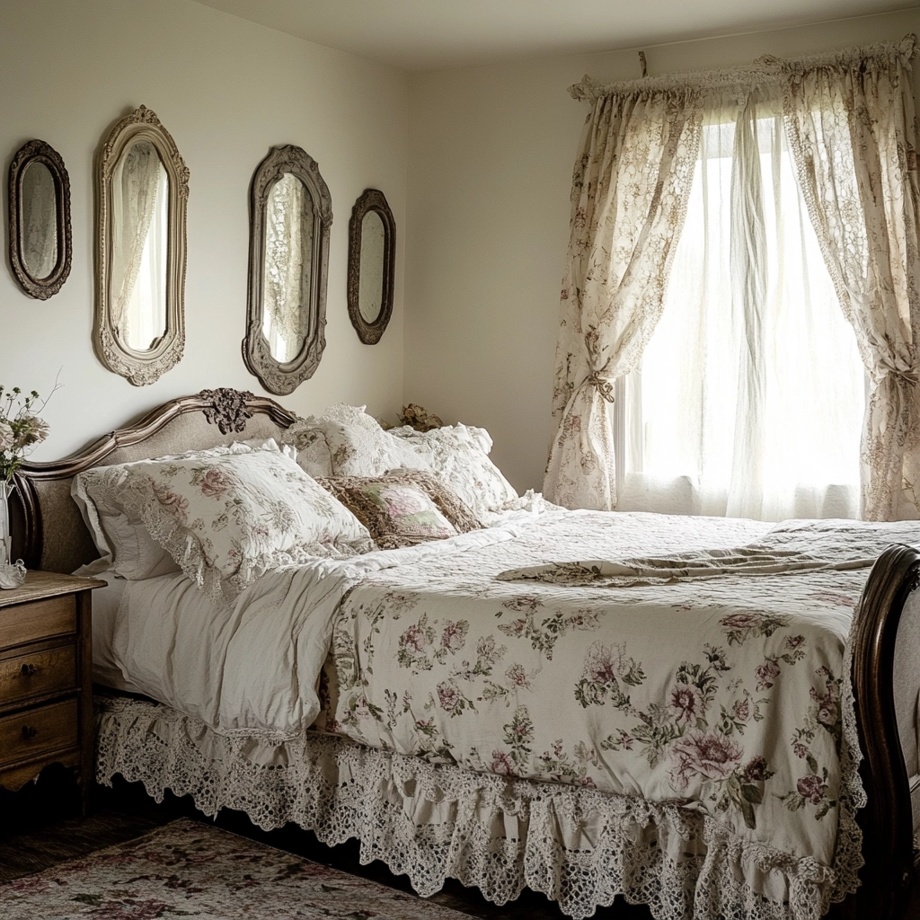 farmhouse style bedroom 26
