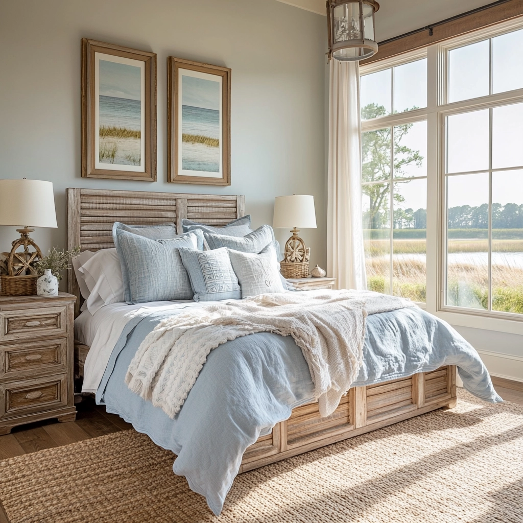 farmhouse style bedroom 35