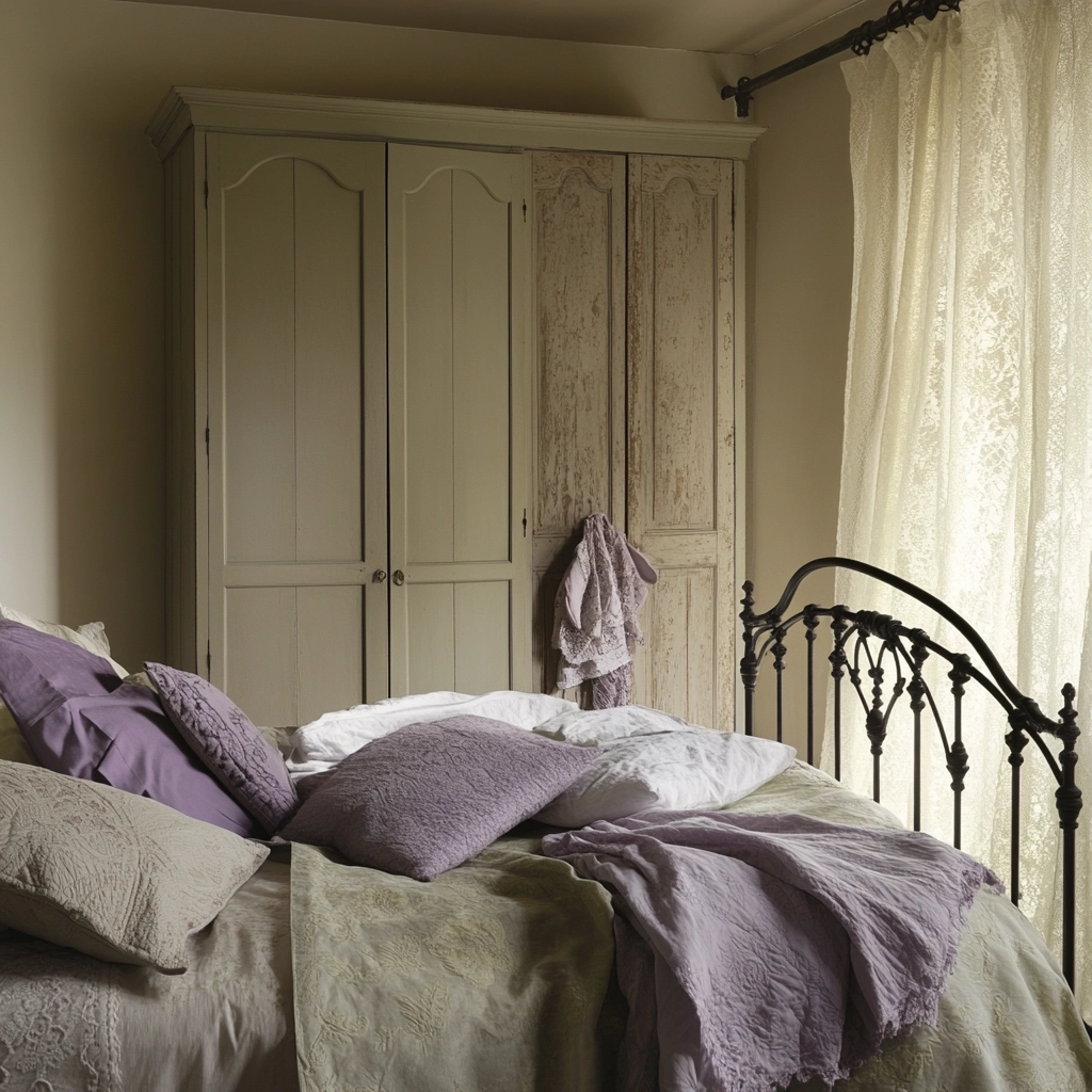 farmhouse style bedroom 42