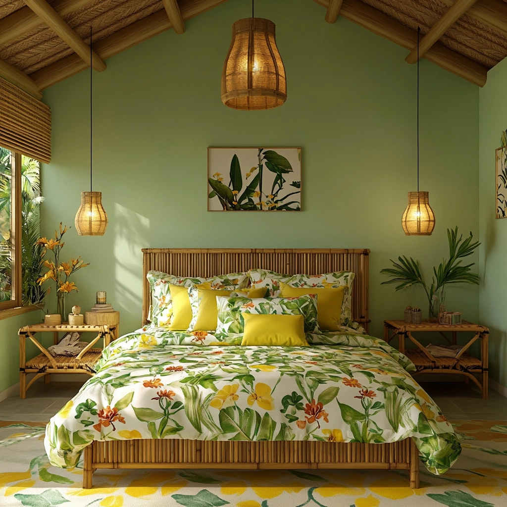 farmhouse style bedroom 46