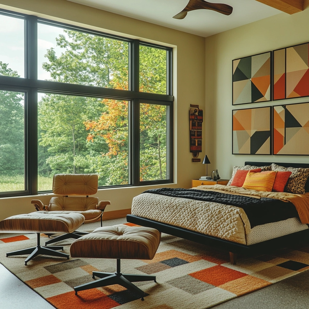 farmhouse style bedroom 53
