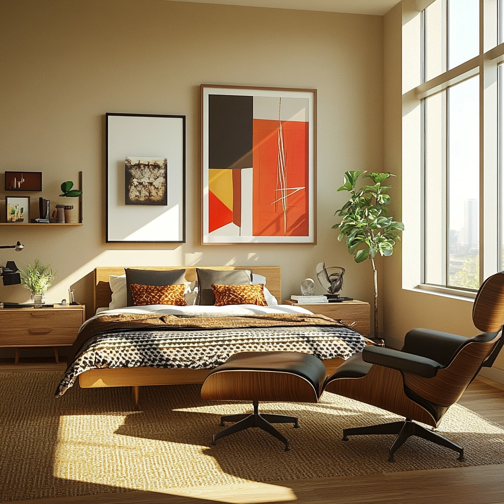 farmhouse style bedroom 55