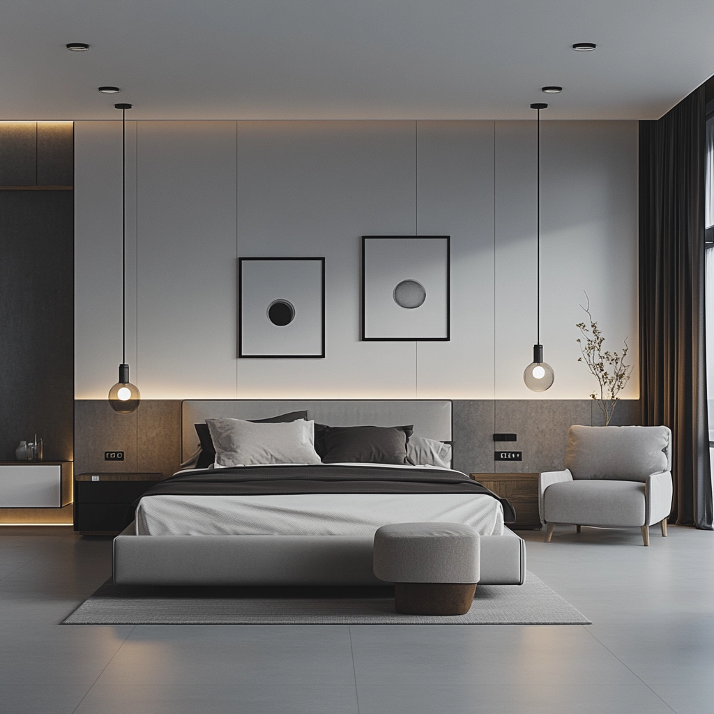 farmhouse style bedroom 59