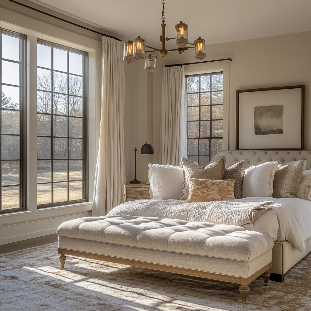 farmhouse style bedroom 70