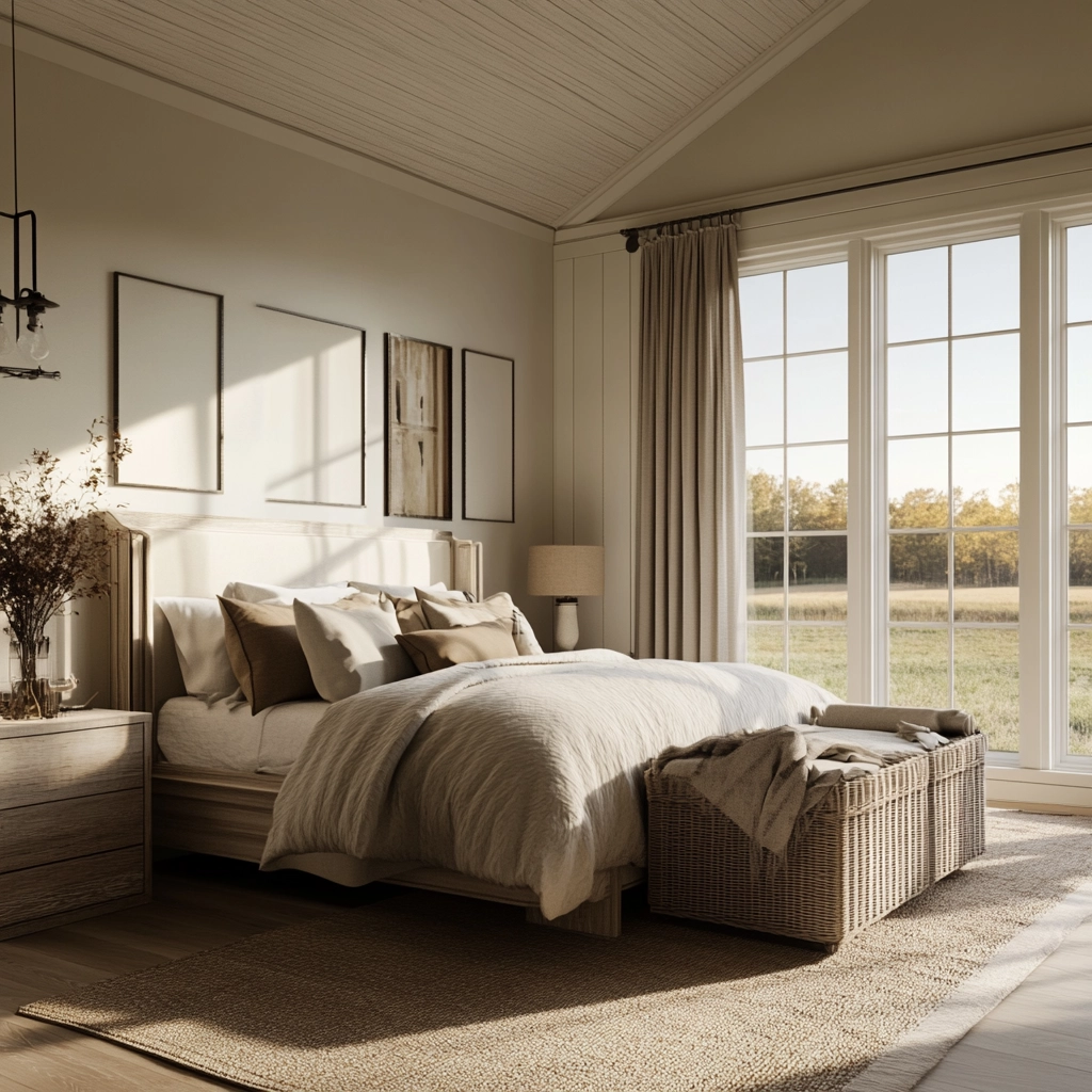 farmhouse style bedroom 72