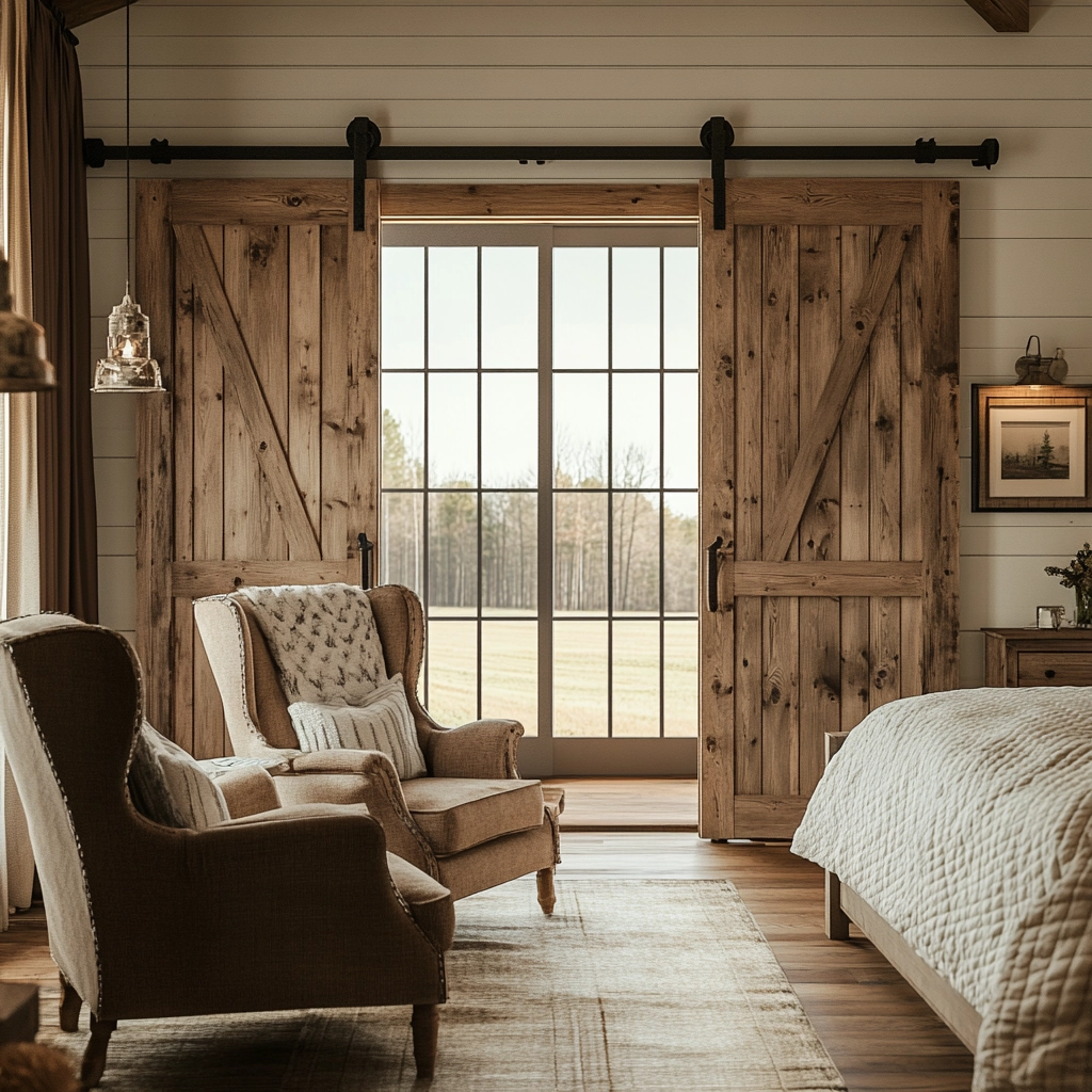 farmhouse style bedroom 73