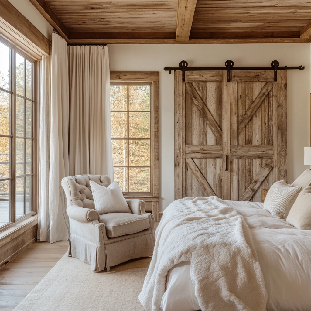 farmhouse style bedroom 76