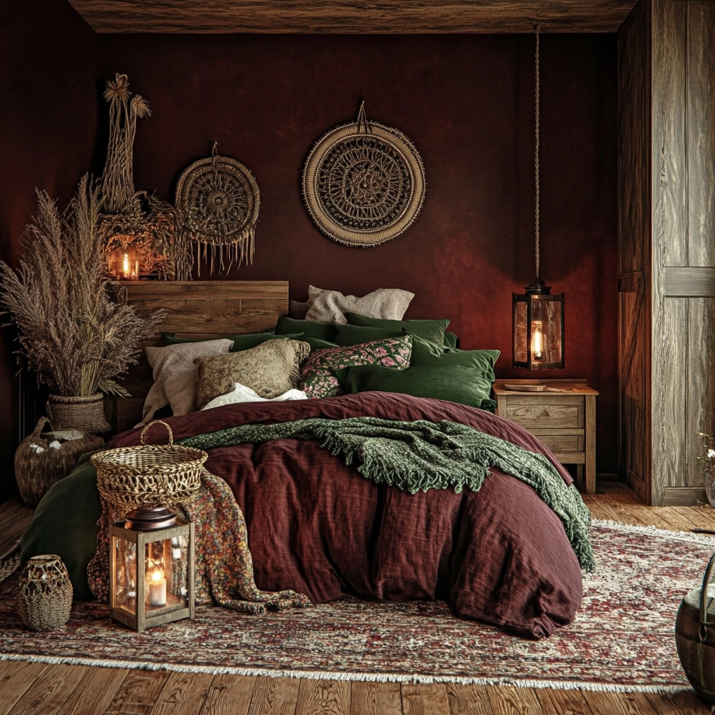 farmhouse style bedroom 78
