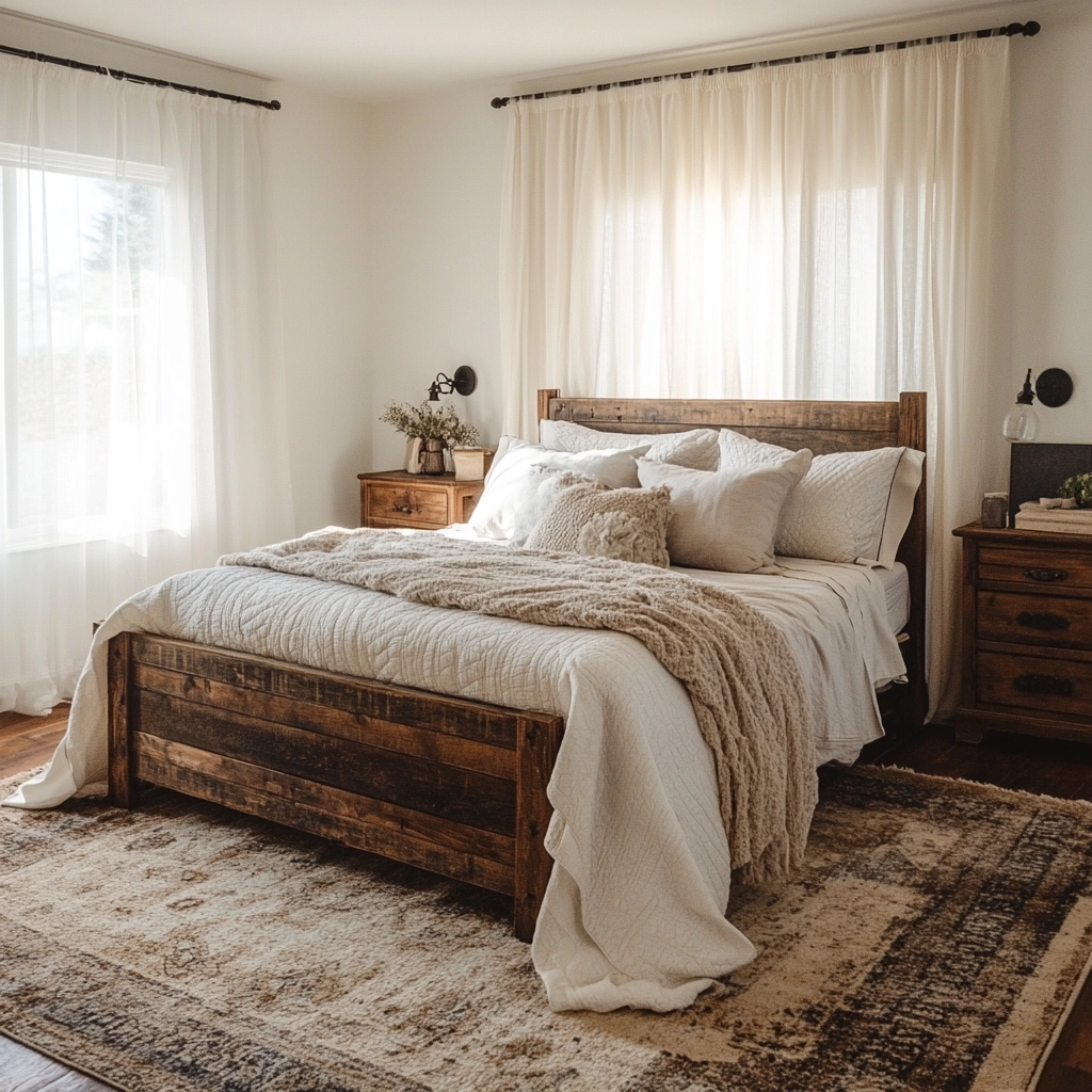 farmhouse style bedroom decor 1