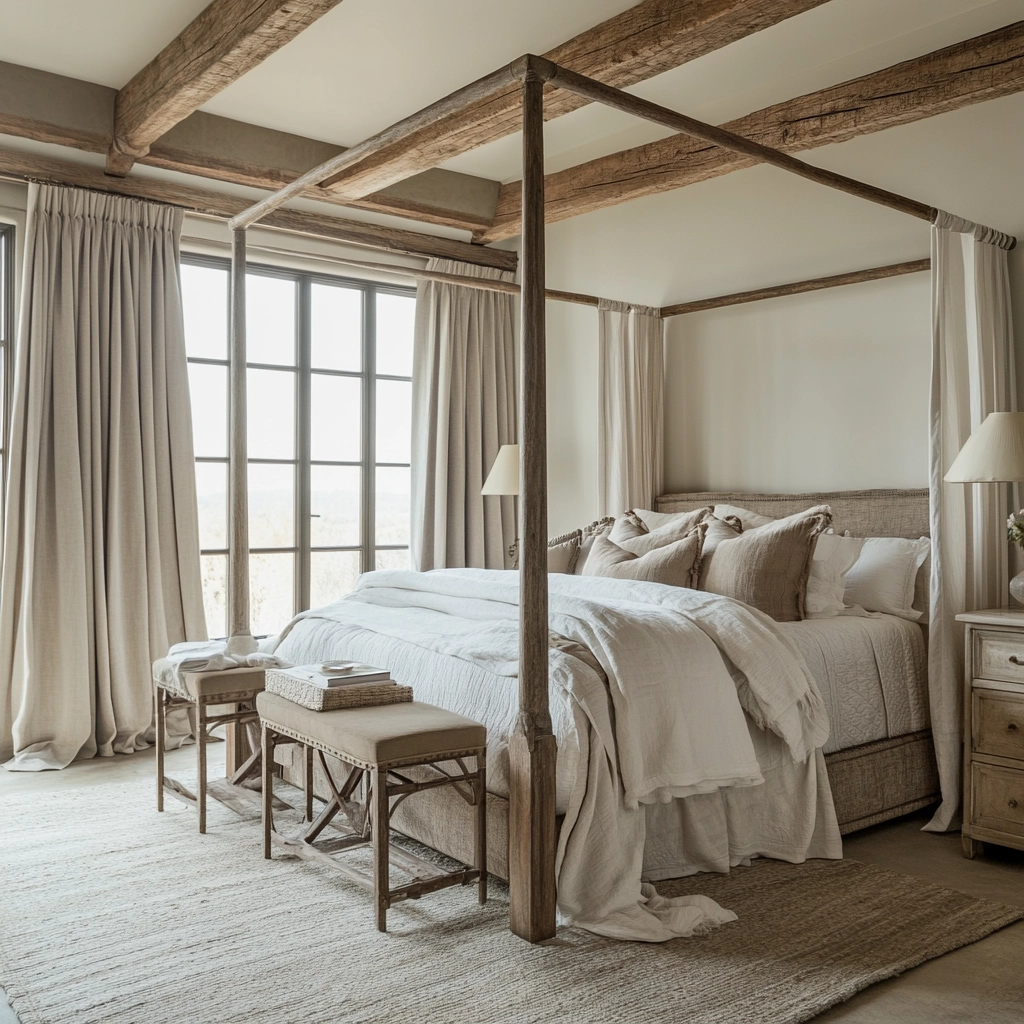 farmhouse style bedroom decor 26