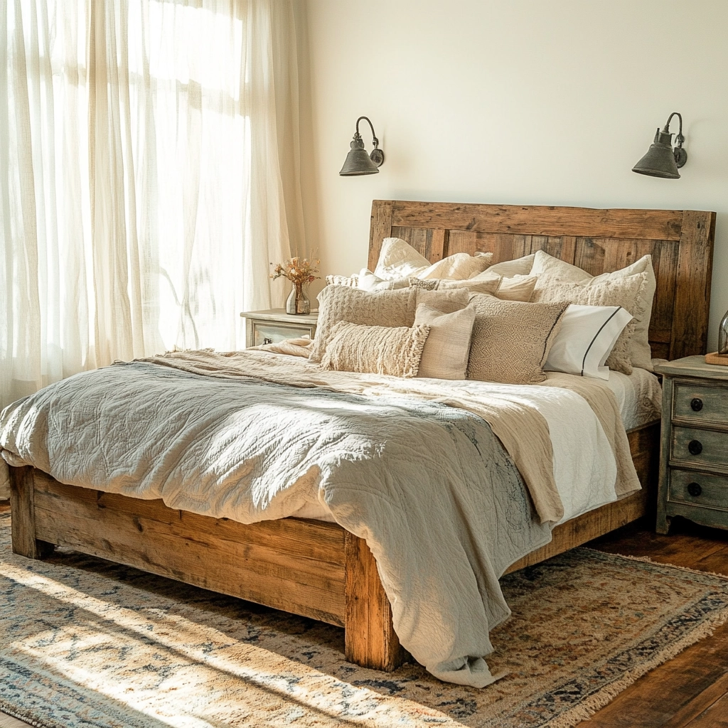 farmhouse style bedroom decor 4
